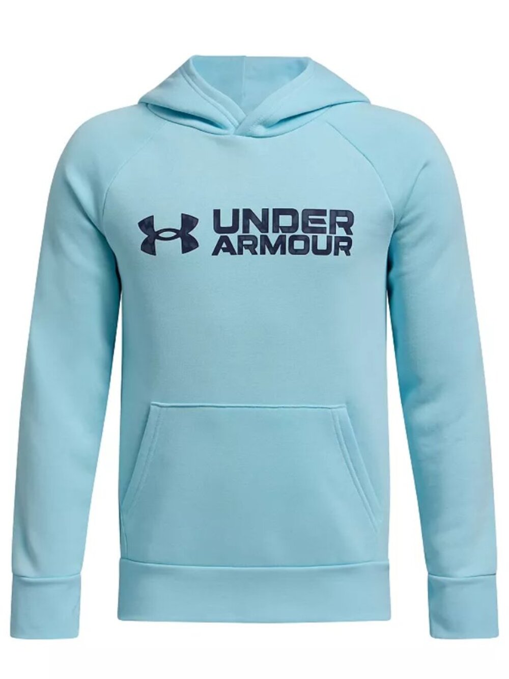 Under Armour Rival Fleece Wordmark Print Fill Hoodie